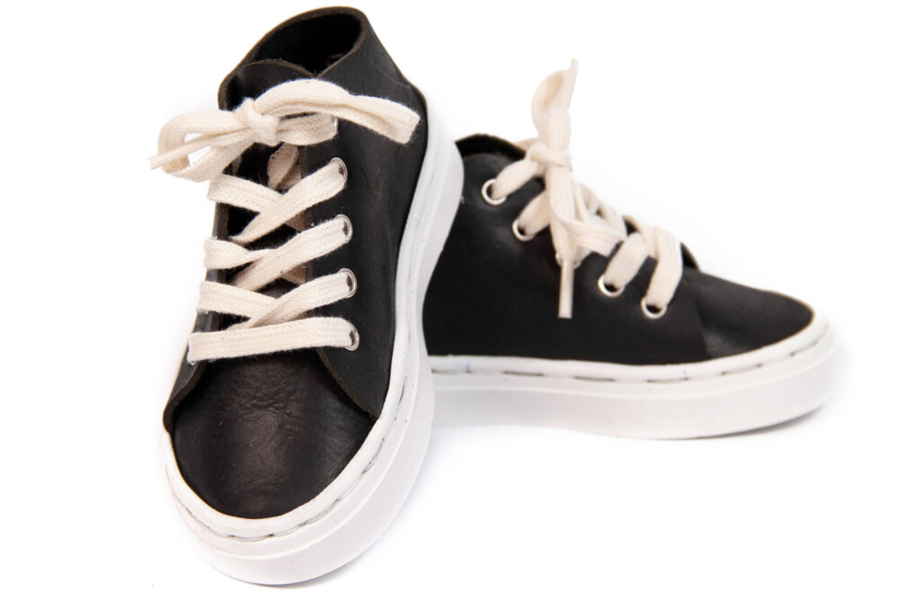 DIY-Kinder Sneakers | Zwart