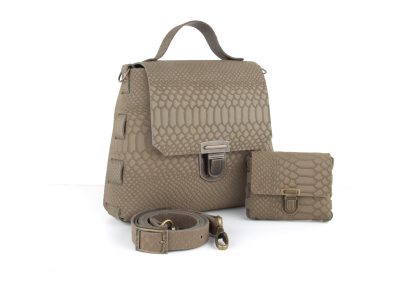 DIY-Crossbody Tas VANITY - Jungle Suede Taupe