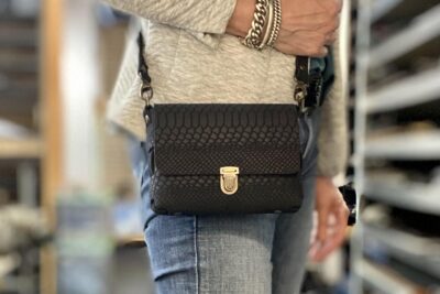 DIY-Crossbody Tas FESTIVAL - Jungle Suede Ocean - Afbeelding 4