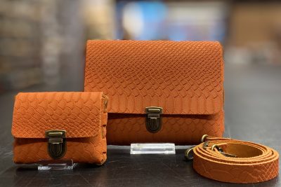 DIY-Crossbody Tas FESTIVAL - Jungle Suede Brick
