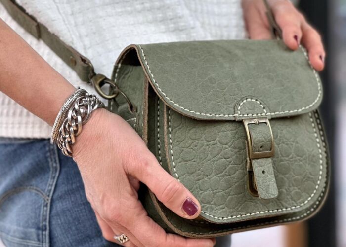 NYCHEL - Turtle Suede Olive – Bild 5
