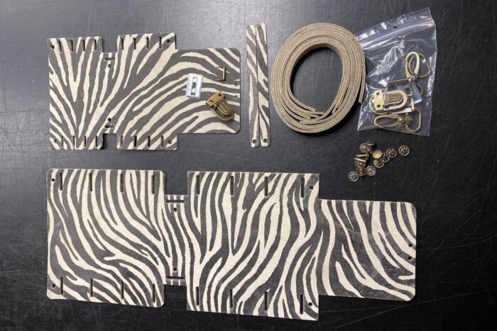 YARA - Suede Zebra Ecru - Afbeelding 2