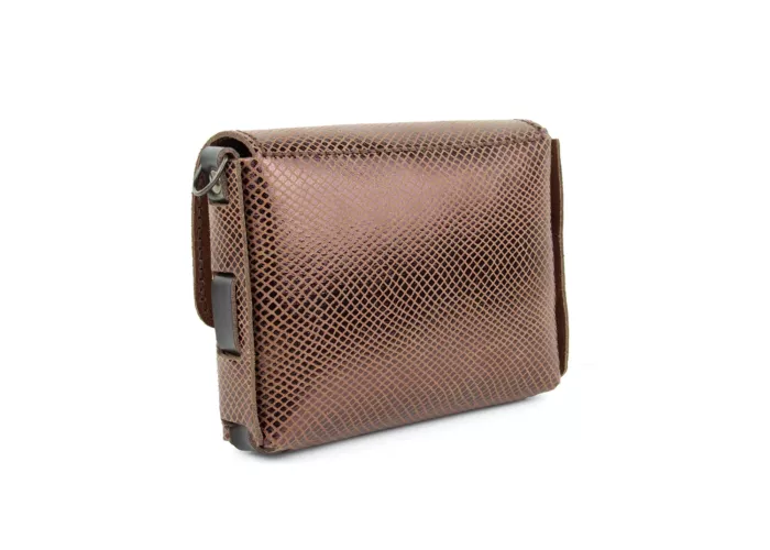 JULYA - Metallic Snake Brown – Bild 3
