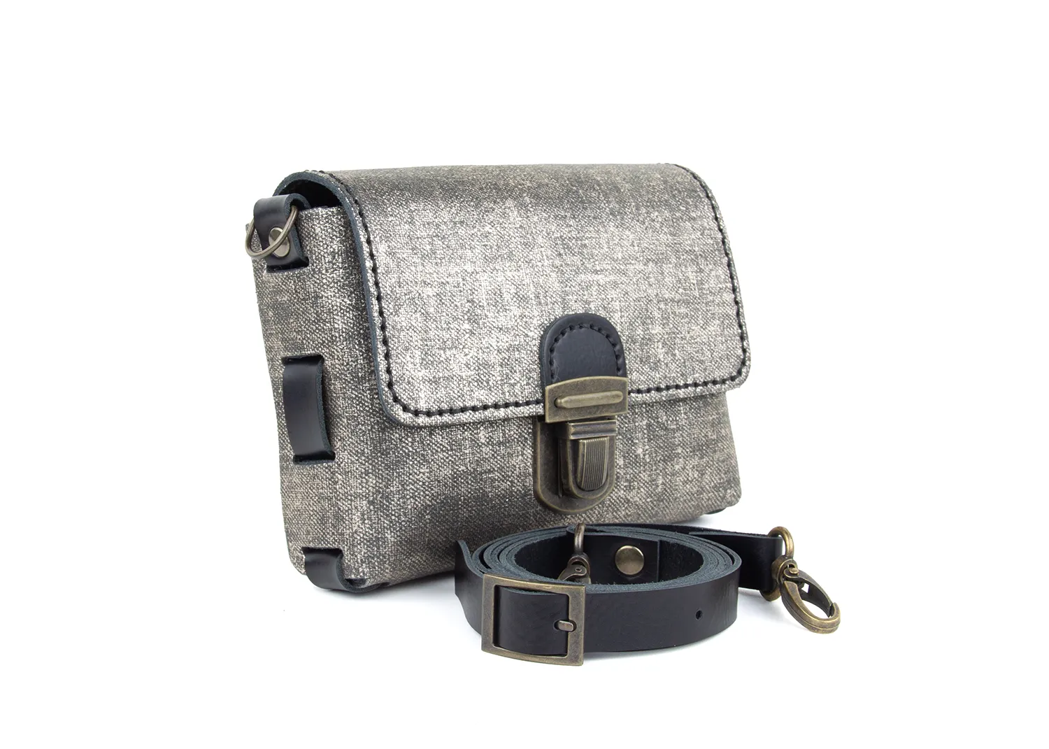 DIY-Crossbody Tas JULYA_Canvas Metallica_Gold_2