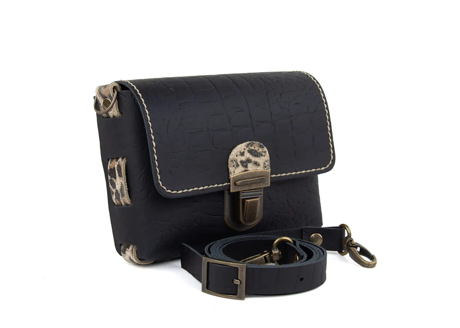 DIY-Crossbody Tas JULYA_Tosca_Cayman_Black_2