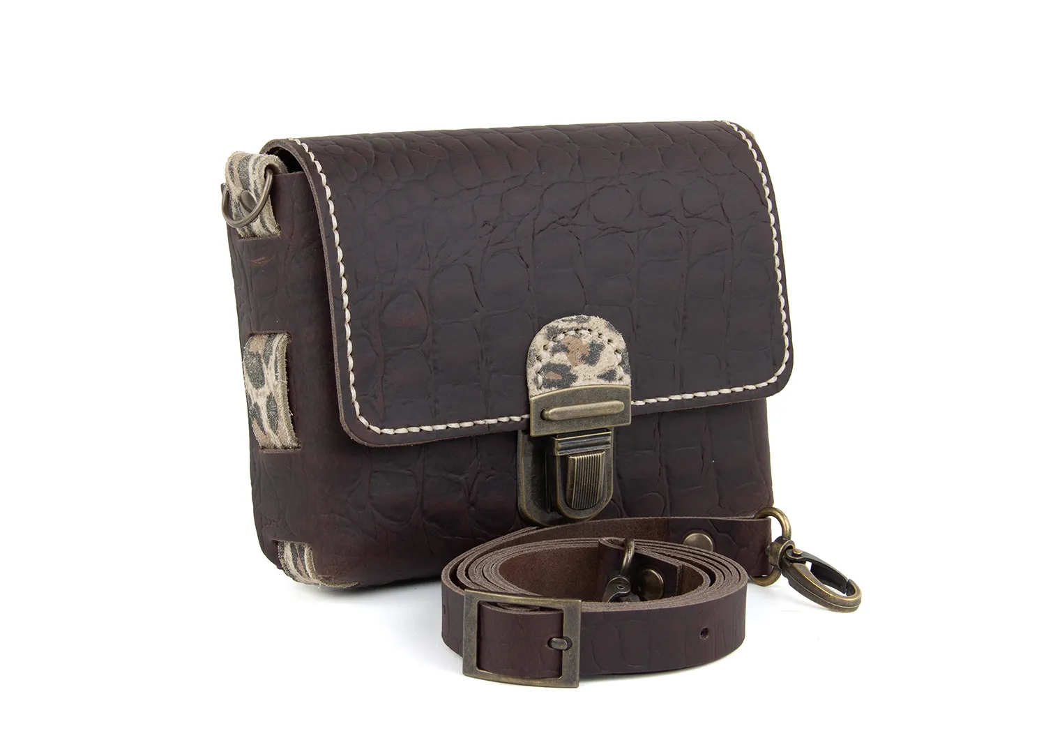 DIY-Crossbody Tas JULYA_Tosca_Cayman_Cacao_2