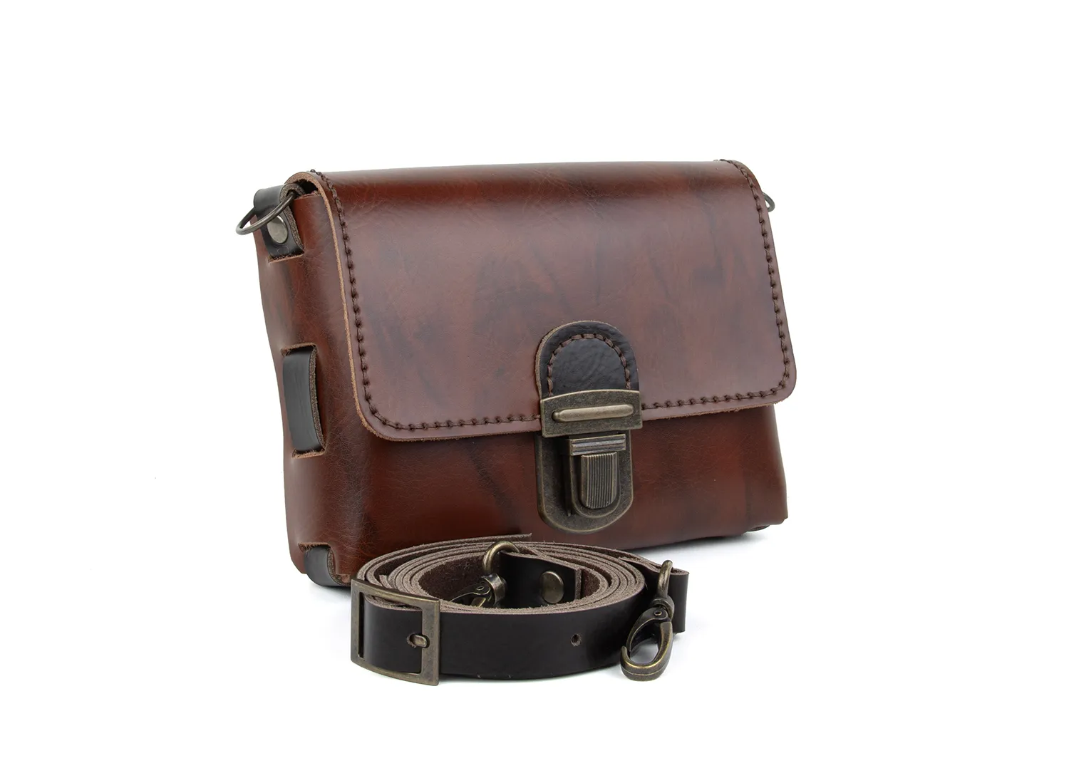 DIY-Crossbody Tas JULYA_Minnesota_Marmer_Brown_2