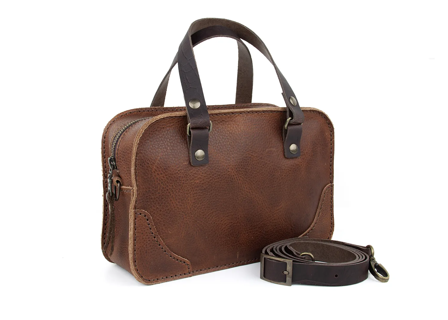 DIY-Crossbody Tas YENTL_Colima_Lichtbruin_1