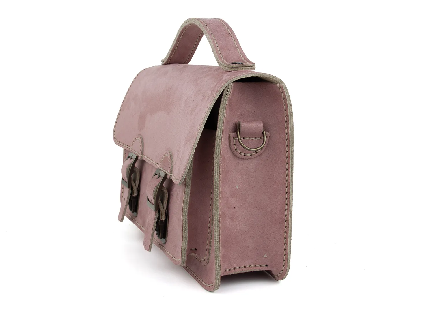 YVIE - Suede Oudroze - Afbeelding 3