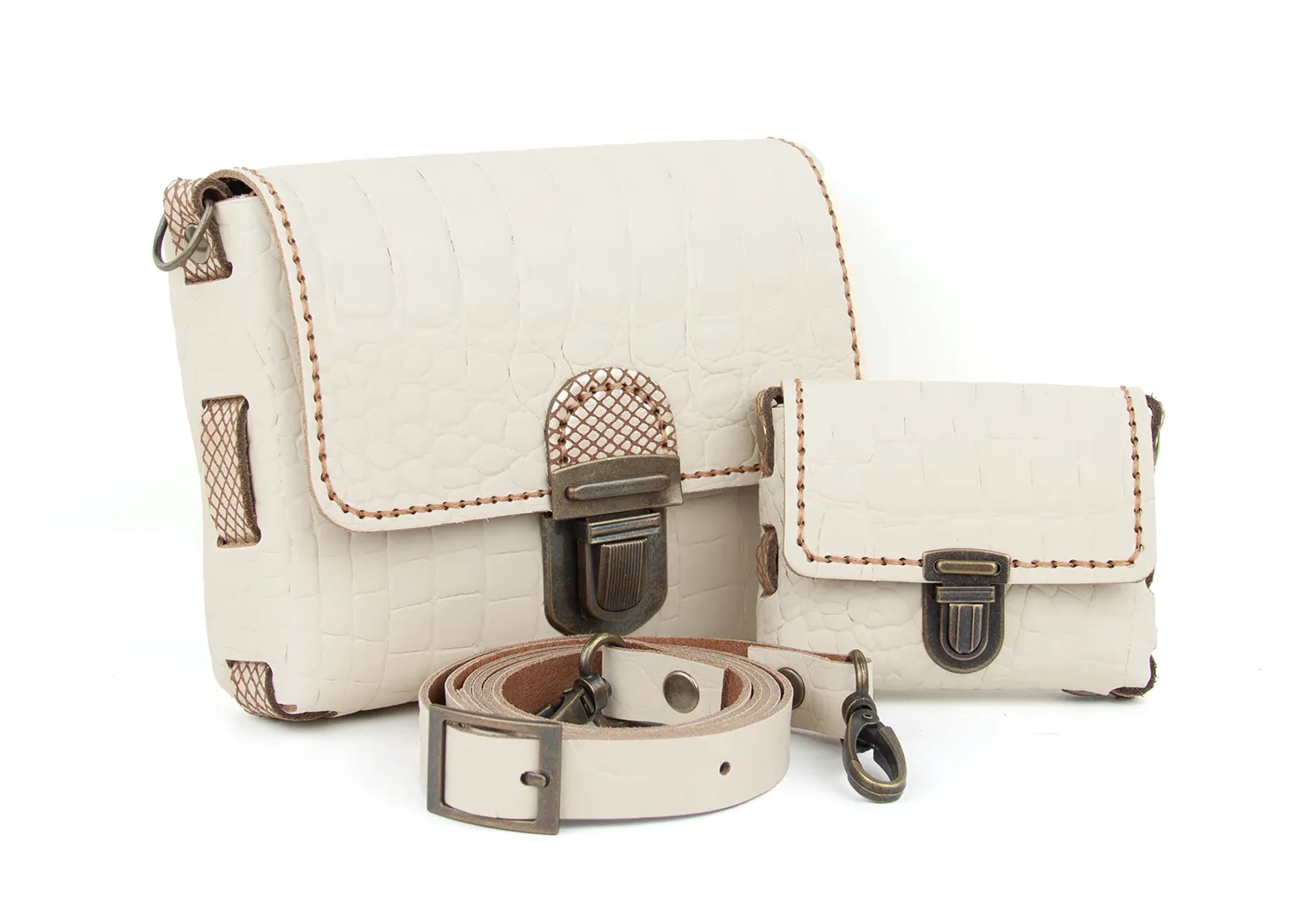 DIY-Crossbody Tas JULYA_Cayman_Cream_1