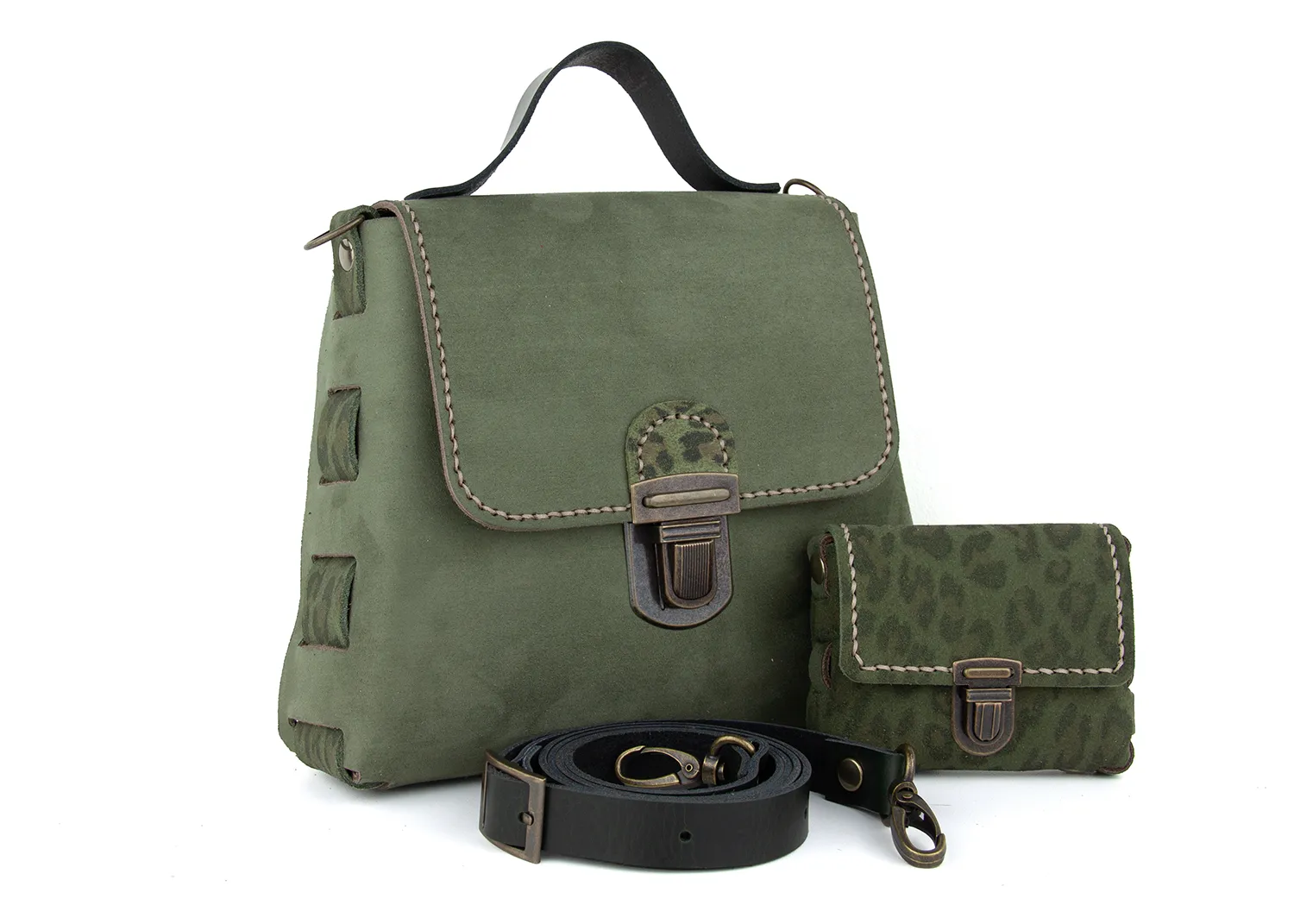 DIY-Crossbody-Tas VANITYFlair_Suede_olive_1